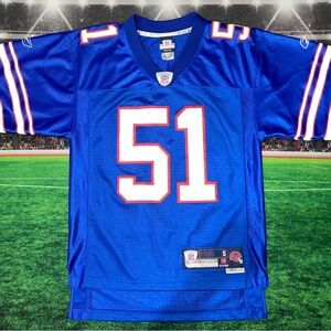 Buffalo Bills Paul Posluszny #51 Reebok Stitched Jersey Mens Sz Small Preowned